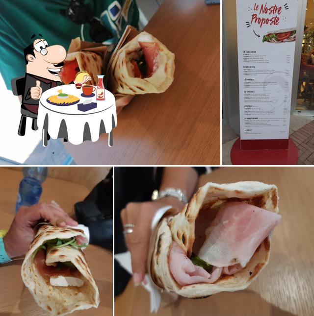 Prenez un hamburger à La Piadineria