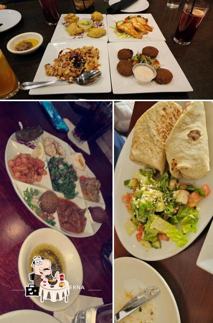 Food at Lebanese Taverna