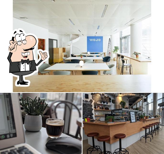 L'intérieur de Wojo Coworking Lyon 3e Part-Dieu Location bureaux & salles de réunion