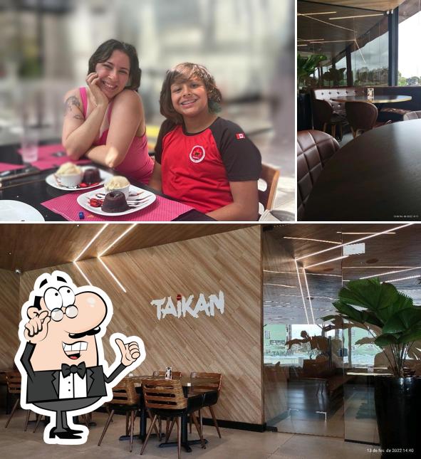 O interior do Taikan