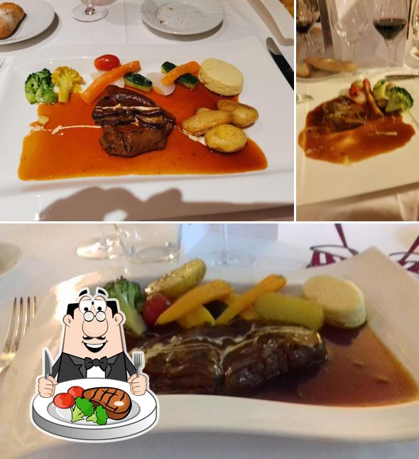 Choisissez des repas à base de viande à Auberge La Gogoline