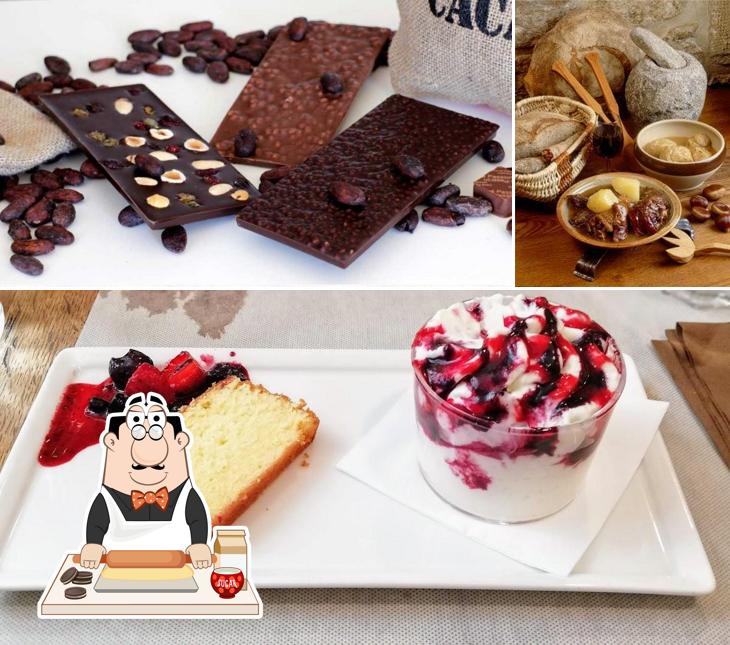 La Maison de la Lozère offre une sélection de desserts