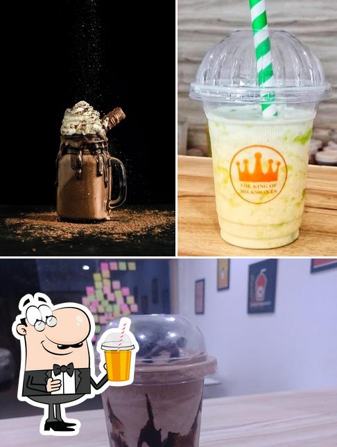 Check out various drinks served at The King Of Milkshakes