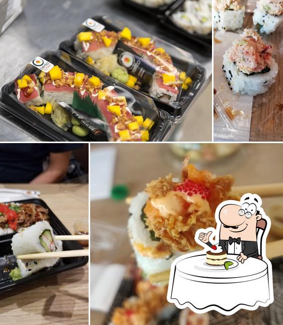 Bento Sushi sert une éventail de plats sucrés