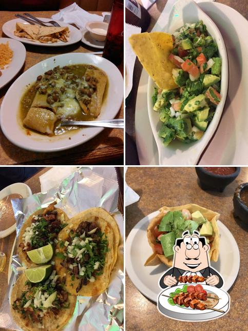 Food at El Molino Mexican Restaurant