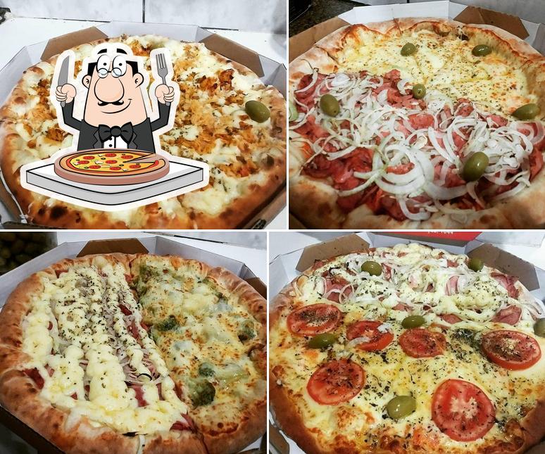 Experimente diferentes variedades de pizza