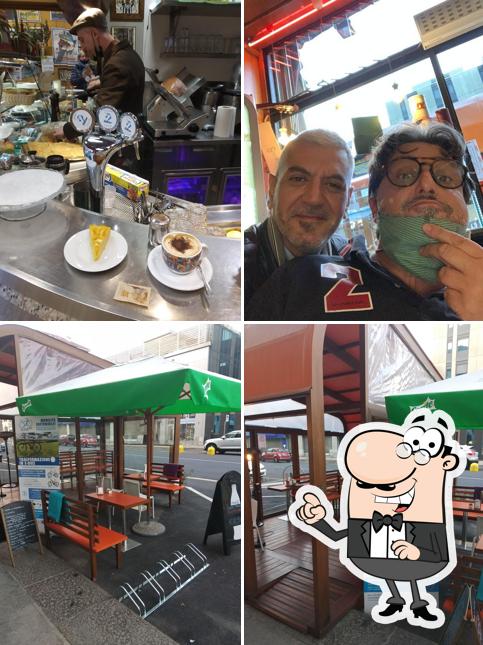 La esterno e interni del ristorante