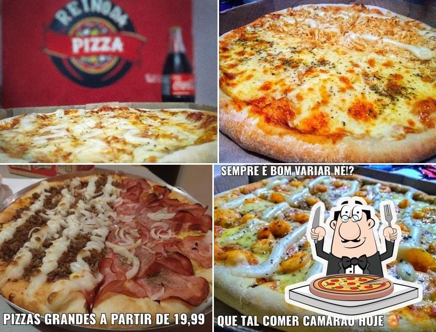 Experimente diversos estilos de pizza