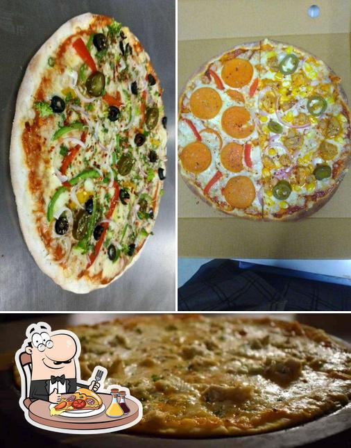 Pick pizza at 90's Boy Pizza