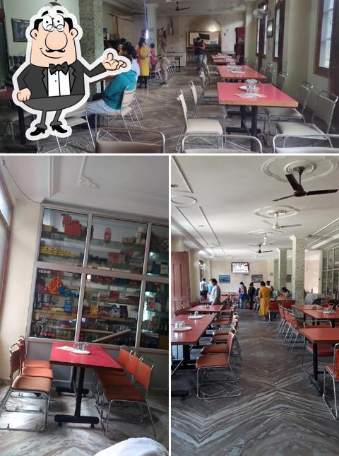The interior of Hotel Sally & Restaurant