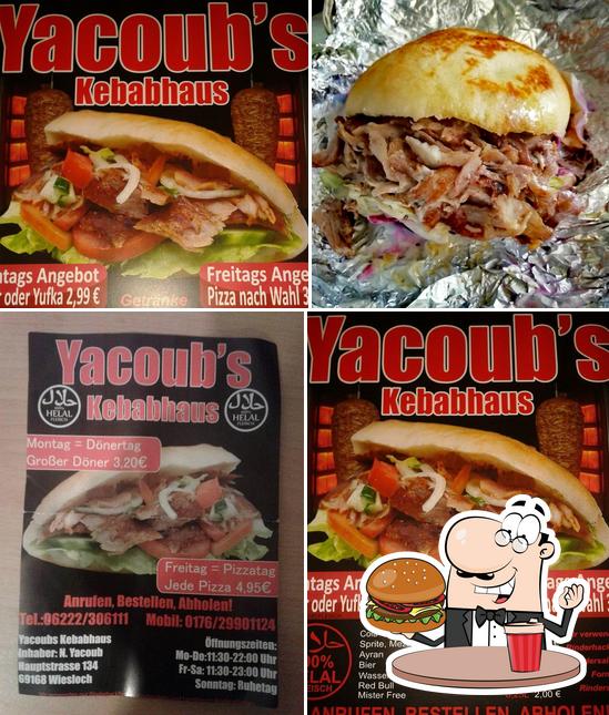 Отведайте гамбургеры в "Yacoubs Kebabhaus"