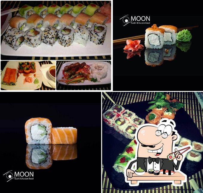 Les sushi sont disponibles à Moon Sushi