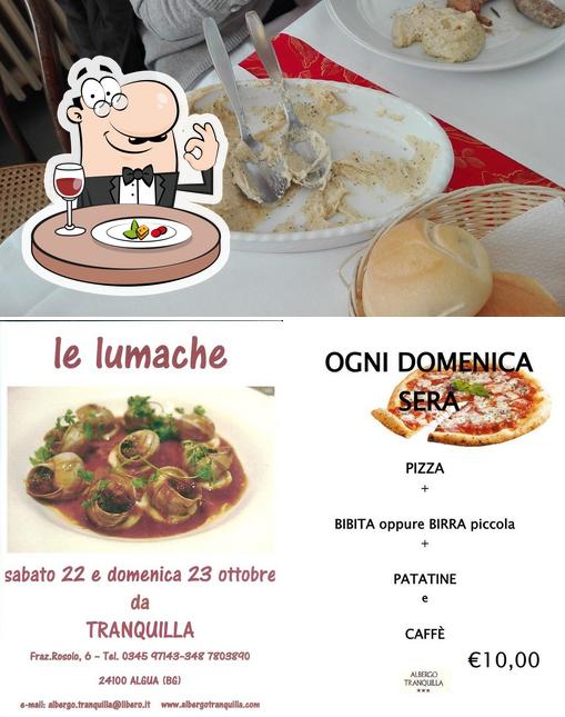 Platti al Albergo-Ristorante Pizzeria Tranquilla dei F.lli Epis Snc