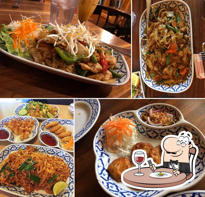 Meals at Baan Thai Restaurant