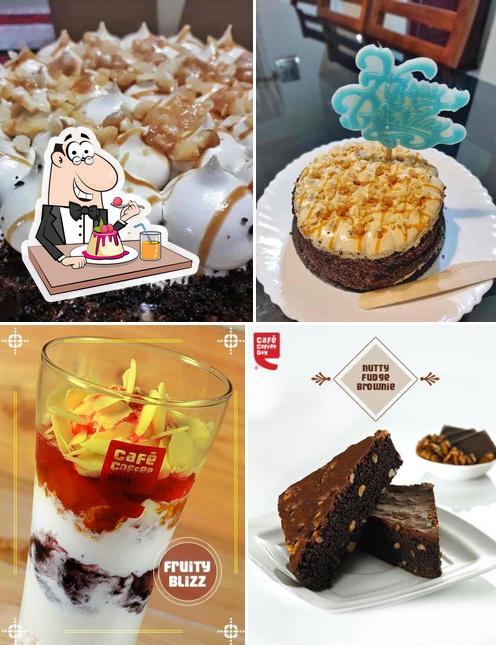 Café Coffee Day provides a variety of desserts