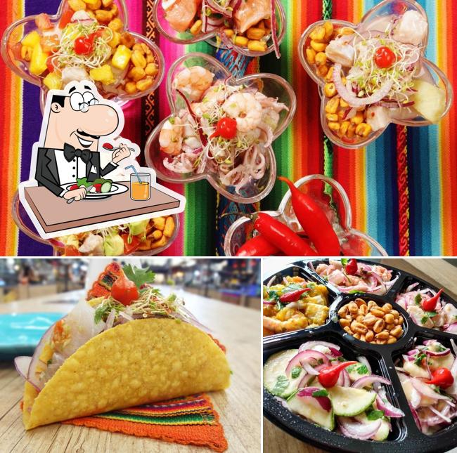 Platos en Ceviche Da Fabi Mercado de Produtores Uptown