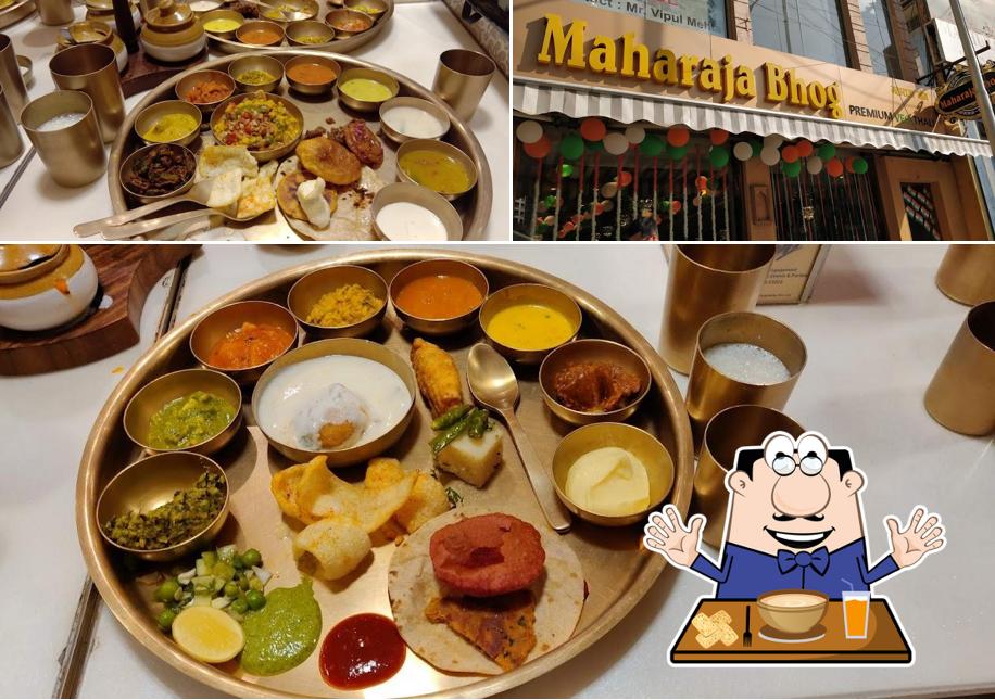 Food at Maharaja Bhog