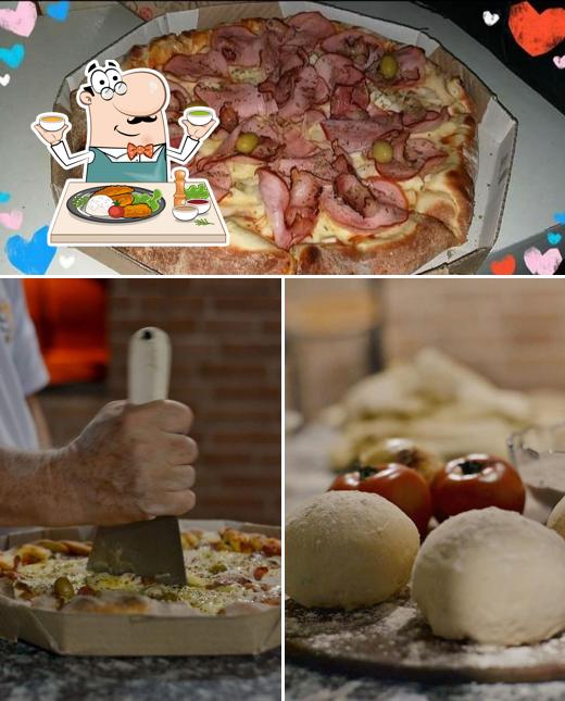Comida em Pizzaria Nova Aliança Mogi Mirim SP