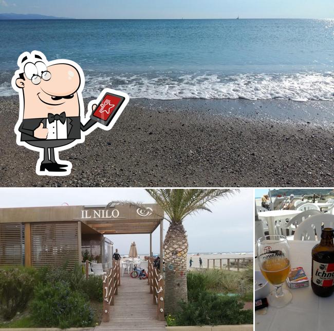 La foto della esterno e birra di Chiosco Il Nilo