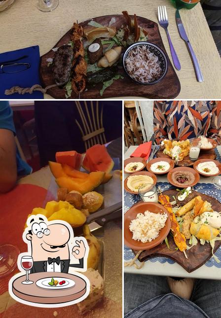 Food at La Table d'Aladin