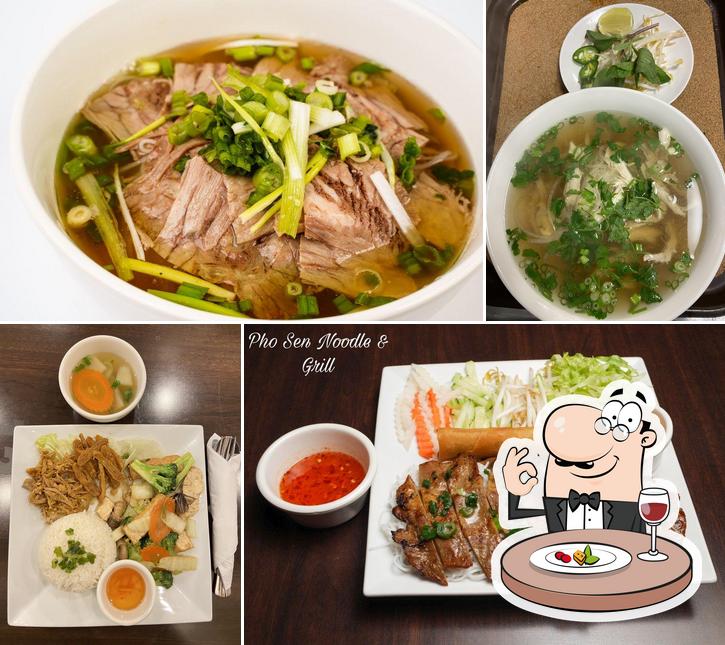 Pho Sen Noodle and Grill in Richardson Restaurant menu and reviews