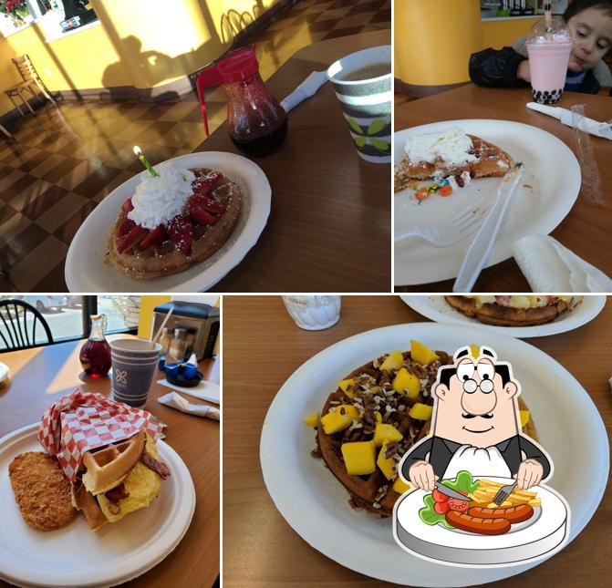 Waffles Cafe, 6446 N Durango Dr Suite 150 in Las Vegas Restaurant
