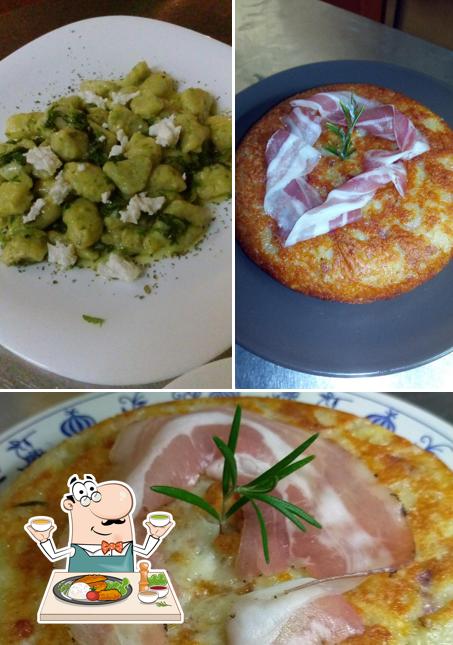 Platti al Trattoria da Barbe Blas