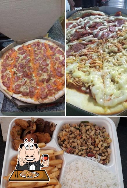 Peça diferentes estilos de pizza