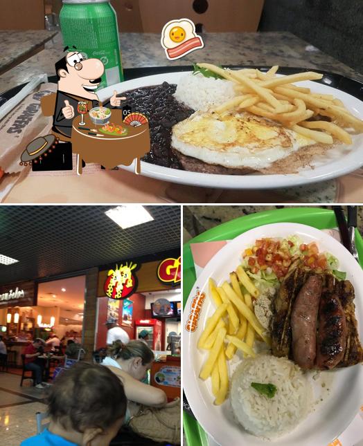 Comida em Giraffas Aeroporto Salvador