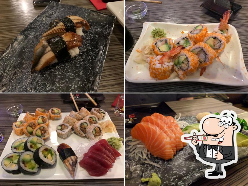 Japans restaurant Kyushu pone a tu disposición rollitos de sushi