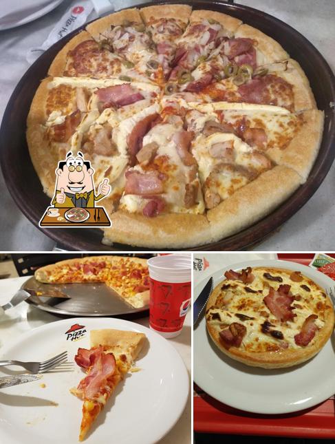 Experimente pizza no Pizza Hut Express Campinas Shopping