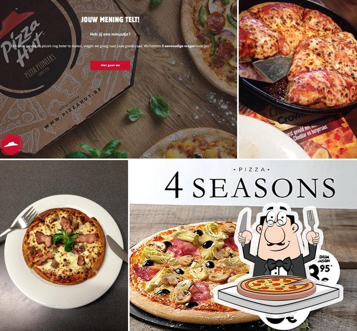 Commandez des pizzas à Pizza Hut