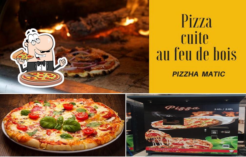 Scegli una pizza a PizzHa Matic