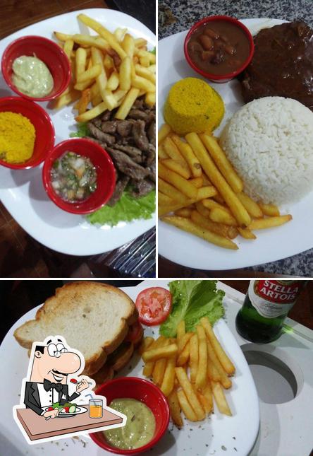 Comida em Dark Side Poker Club