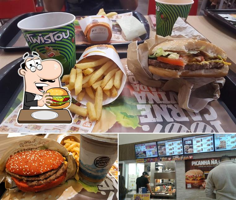 Experimente um hambúrguer no Burger King