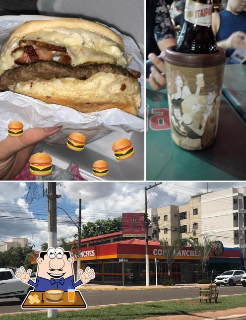 Entre diferentes coisas, comida e exterior podem ser encontrados no COPA LANCHES & GRELHADOS