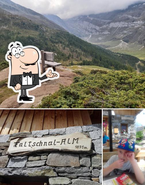 Gli interni di Malga Valcanale