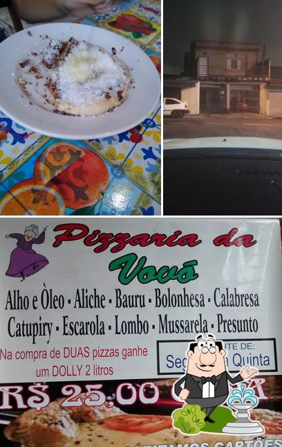 O exterior do Pizzaria da Vovó II