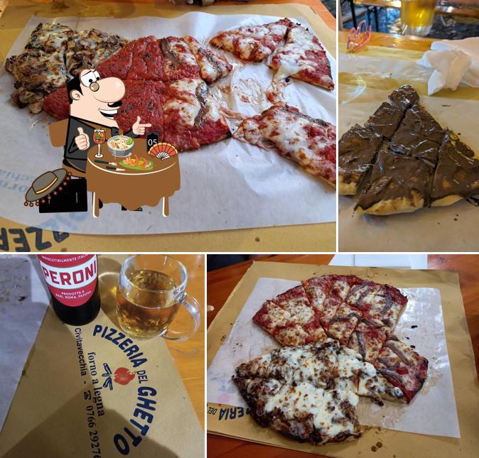 Cibo al Pizzeria Del Ghetto
