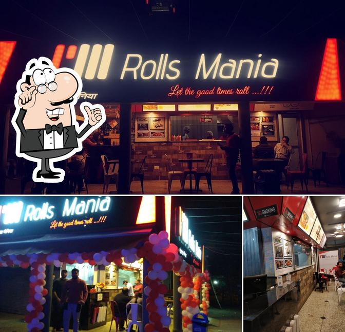 The interior of Rolls Mania