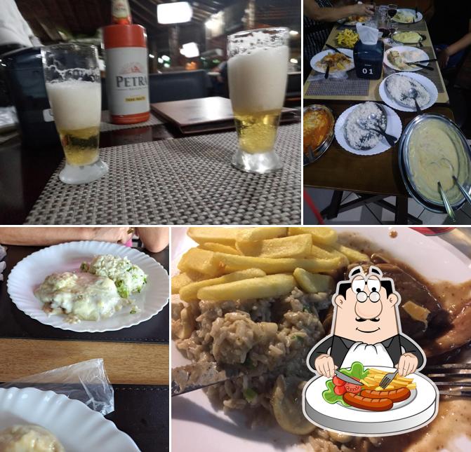 Comida em Claudinhos Restaurante e Pizzaria