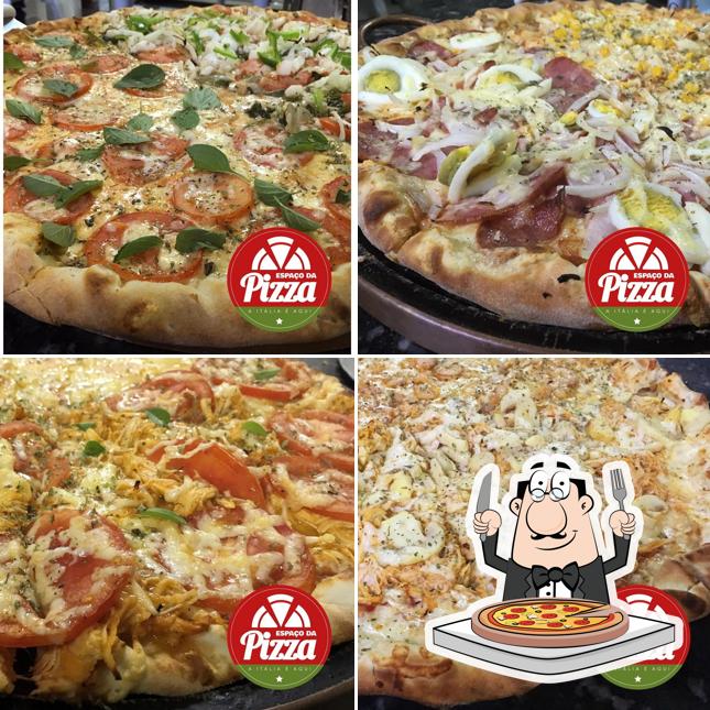 No Espaço da Pizza, você pode pedir pizza