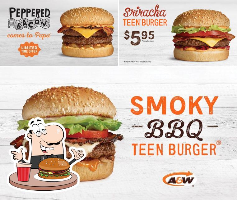 Les hamburgers de A&W Canada will conviendront une grande variété de goûts