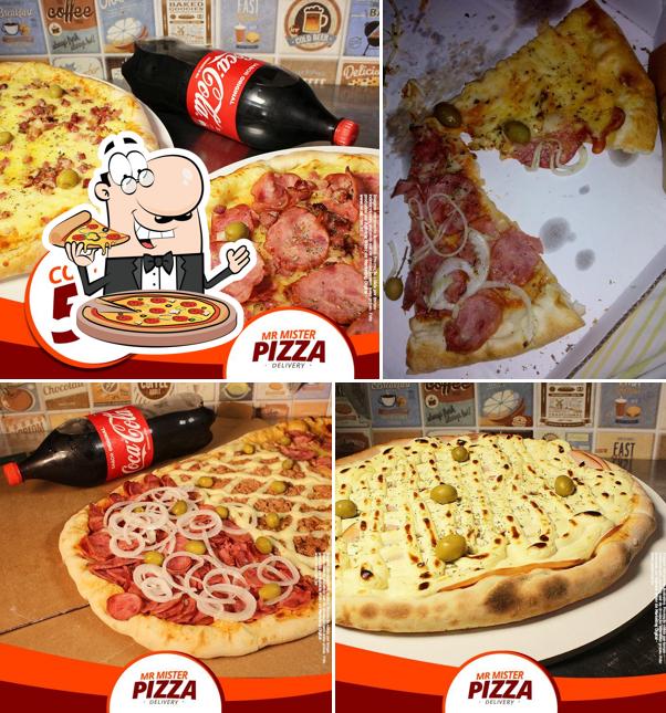 No Mr Mister Pizza, você pode degustar pizza