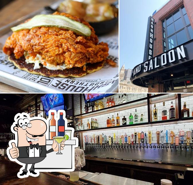 NashHouse Southern Spoon & Saloon in Nashville Restaurant menu and