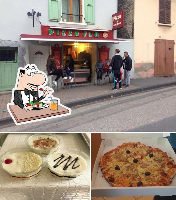 L’image de la nourriture et intérieur concernant Pizza Flo