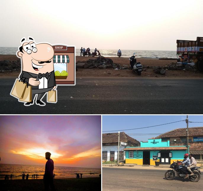 Enjoy the view outside Aali Bhai's Thattukada - Kozhikode Beach