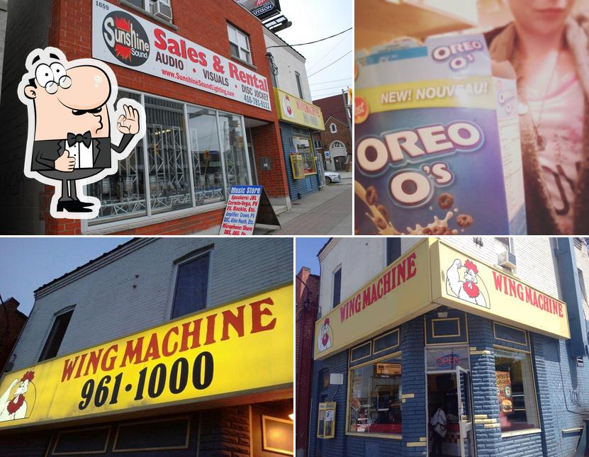 Wing Machine, 1661 Eglinton Ave in Toronto Restaurant menu and reviews