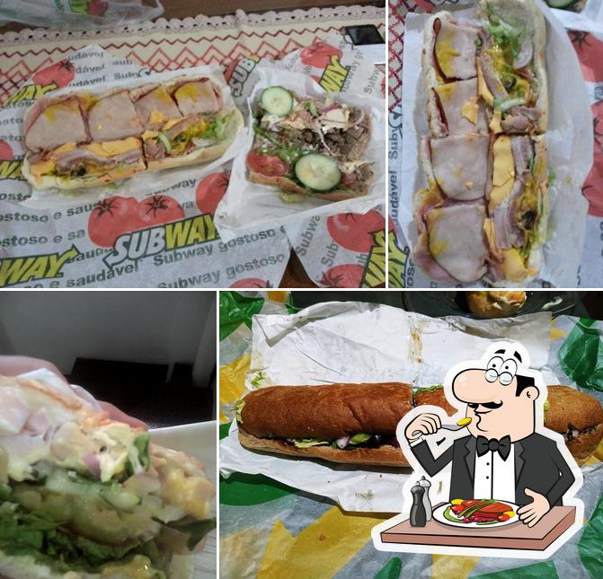 Platos en Subway