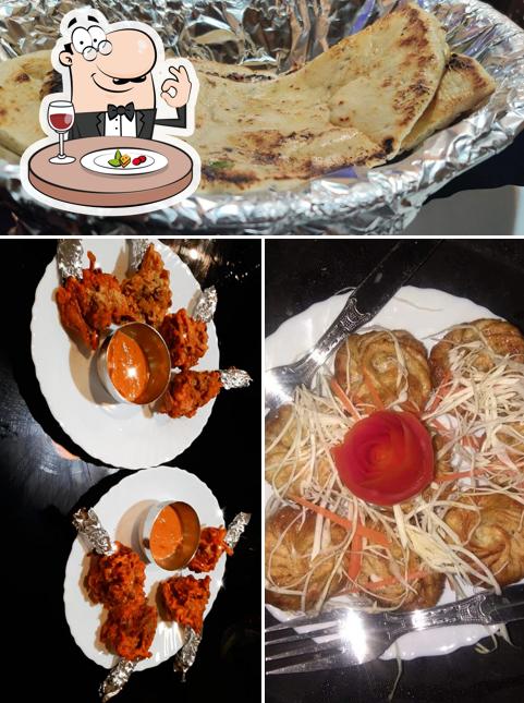 Food at Barbeque Restaurant